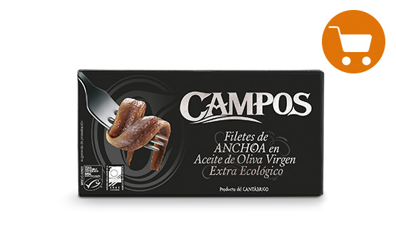 Imagen Anchoa Cantábrico MSC 56gr Aceite Oliva Virgen ECO
